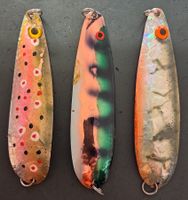 3 ondulantes pour la traîne 120 mm Schlepplöffel