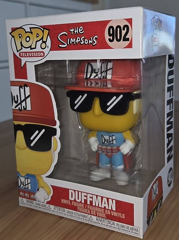Figurines: Funko Pop Television - The Simpsons #902 Duffman – D'occasion à Lenzburg par Djroc