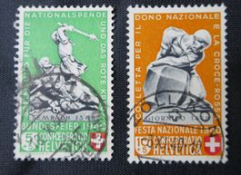 Schweiz Briefmarke: Bundesfeier Pro Patria 1940