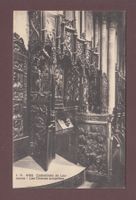 LAUSANNE - Cathédrale - Chaires - 1911