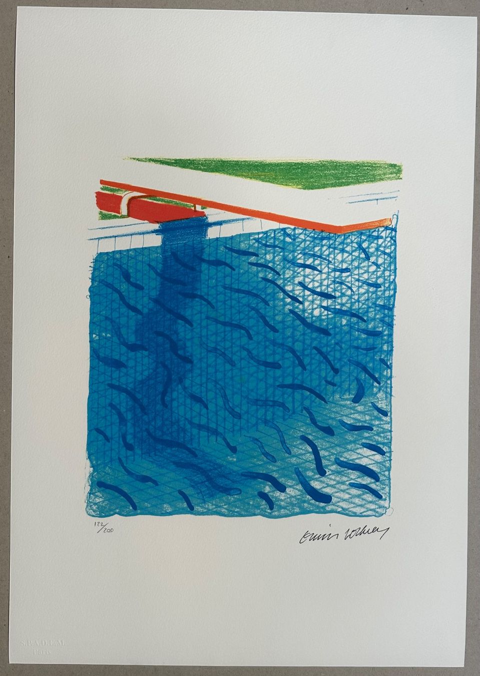 Posters & Illustrations: Hockney: Paper Pool 122/200 – Neuf (Voir description) à Meilen par Smgdesign