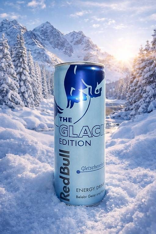 Borracce & Thermos: RedBull Glacier Edition 250ml Neu Dose Gletschereis  – Usato da Au SG venduto da han_w22y