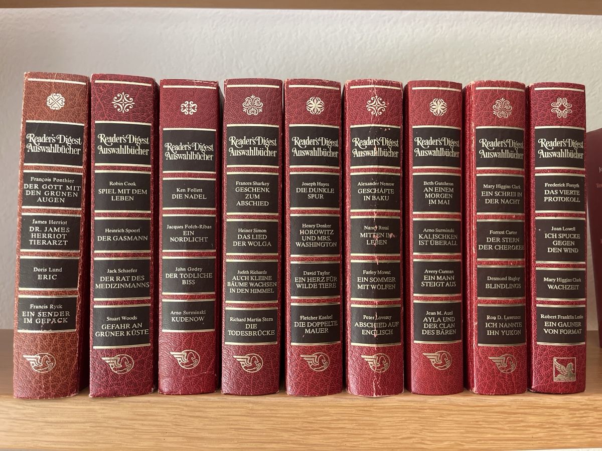 Bücher: Reader‘s Digest Auswahlbücher – Gebraucht aus Dussnang von jacabi1