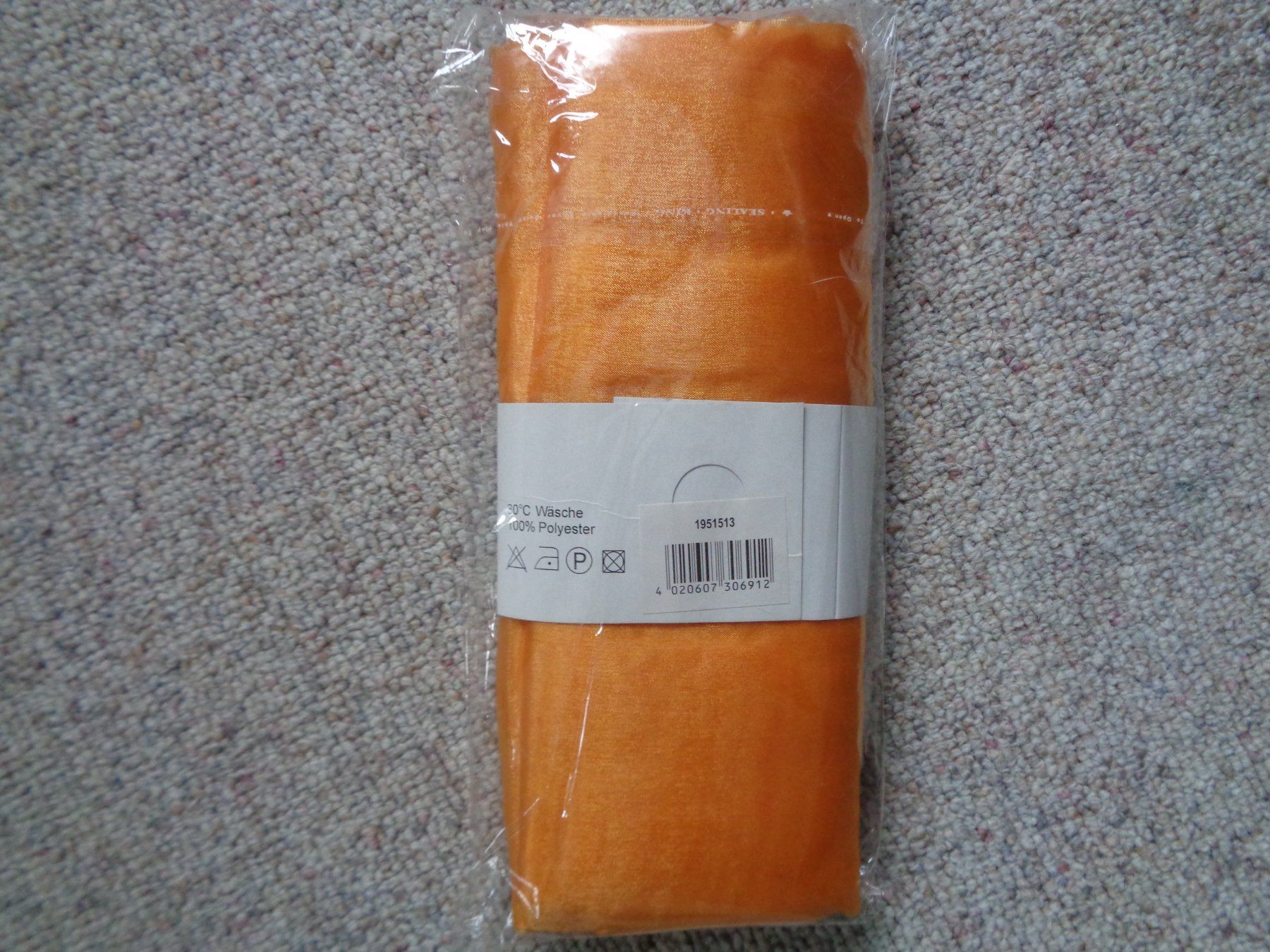 Tessuti: Deko Stoff 3 x 1.5 m (orange) – Nuovo e nell'imballaggio originale da Langenbruck venduto da Gumsi 1
