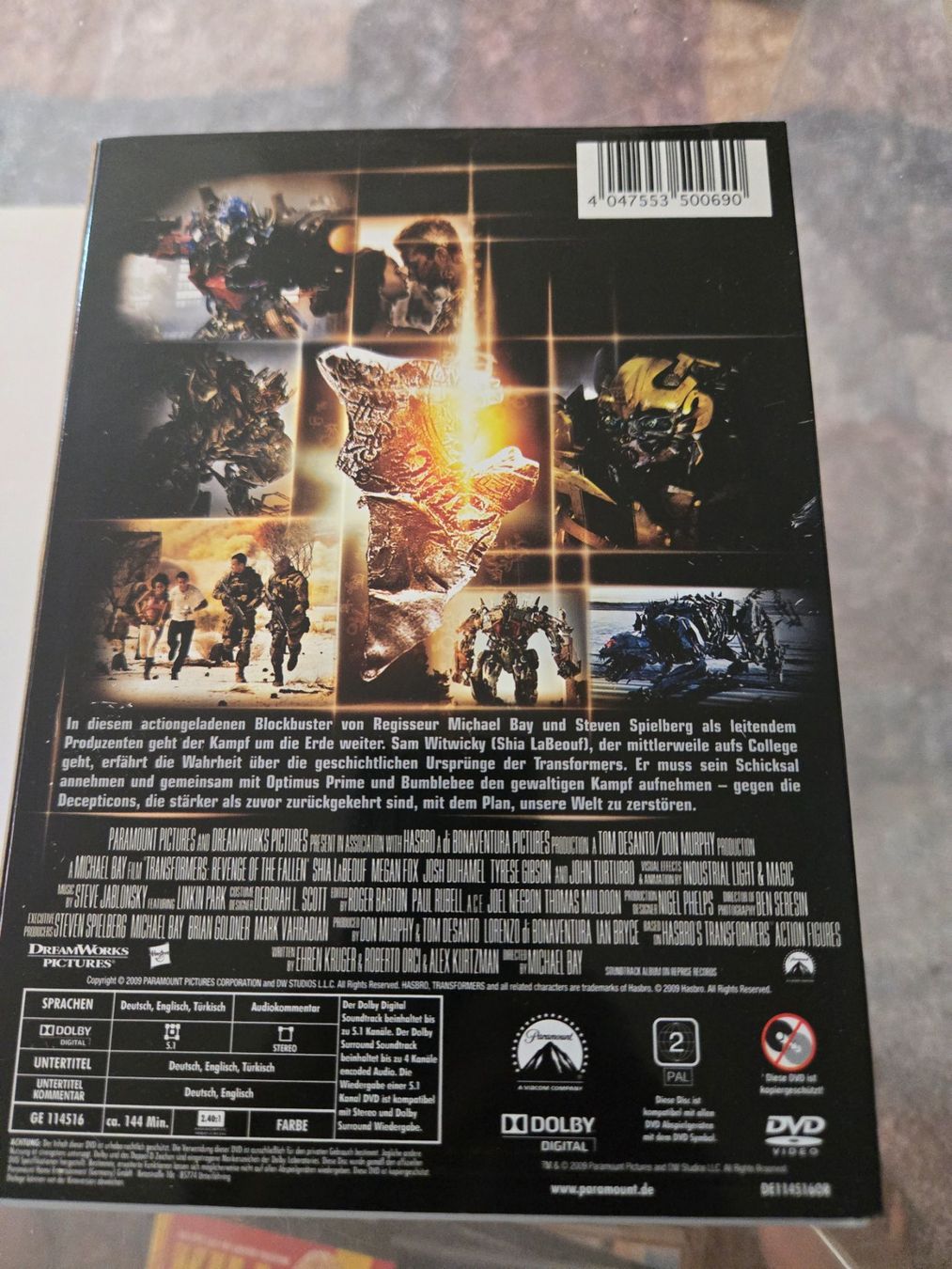 Tutti i DVDs: Transformers DVD – Usato da Bussigny venduto da Kfdlt 1