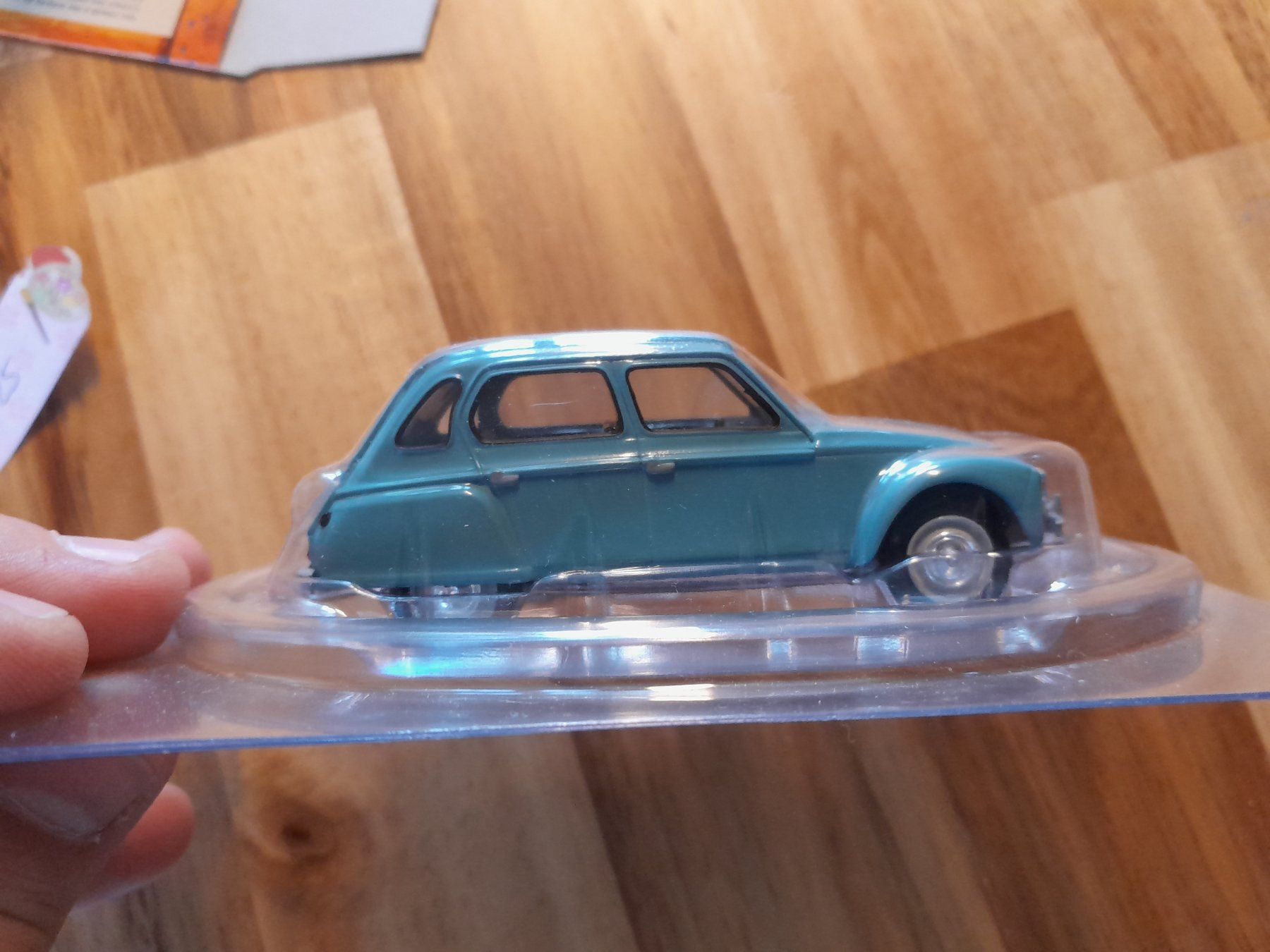 Citroën Modellini d'auto: Citroën Dyane (gris-bleu) – Usato da Sullens venduto da DPerrin