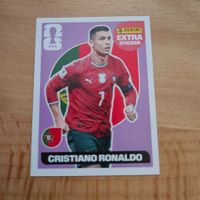Panini Fussball WM Extra Sticker Cristiano Ronaldo Portug...