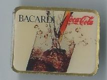 Plaketten & Abzeichen: Bacardi Coca-Cola, Pin – Gebraucht aus Zürich von t24_de