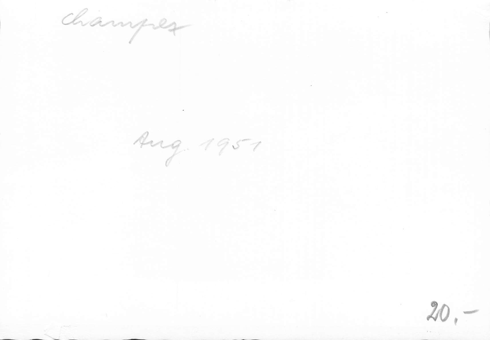 Cartoline postali: Champéry VS Dorfstrasse Hotels Oldtimer Autos 1951 G – Usato da Biasca venduto da Blenio71 1