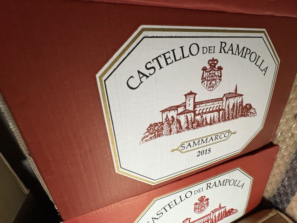 Wein: Sammarco 2015 - Castello dei Rampolla - 6 Fl. 75 cl – Neu und originalverpackt aus Luzern von allen.mann