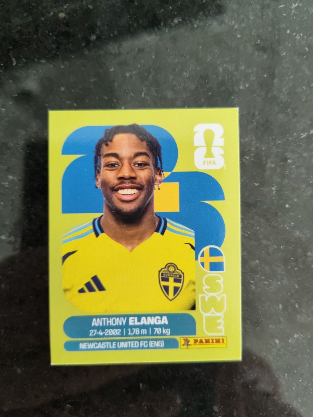 Panini Sammelbilder & Trading cards: Panini WM 2026, SWE 18, Elanga – Gebraucht aus Aarburg von gloeckgloeck