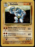 Machoke Base Set 34/102 Pokémon 1999