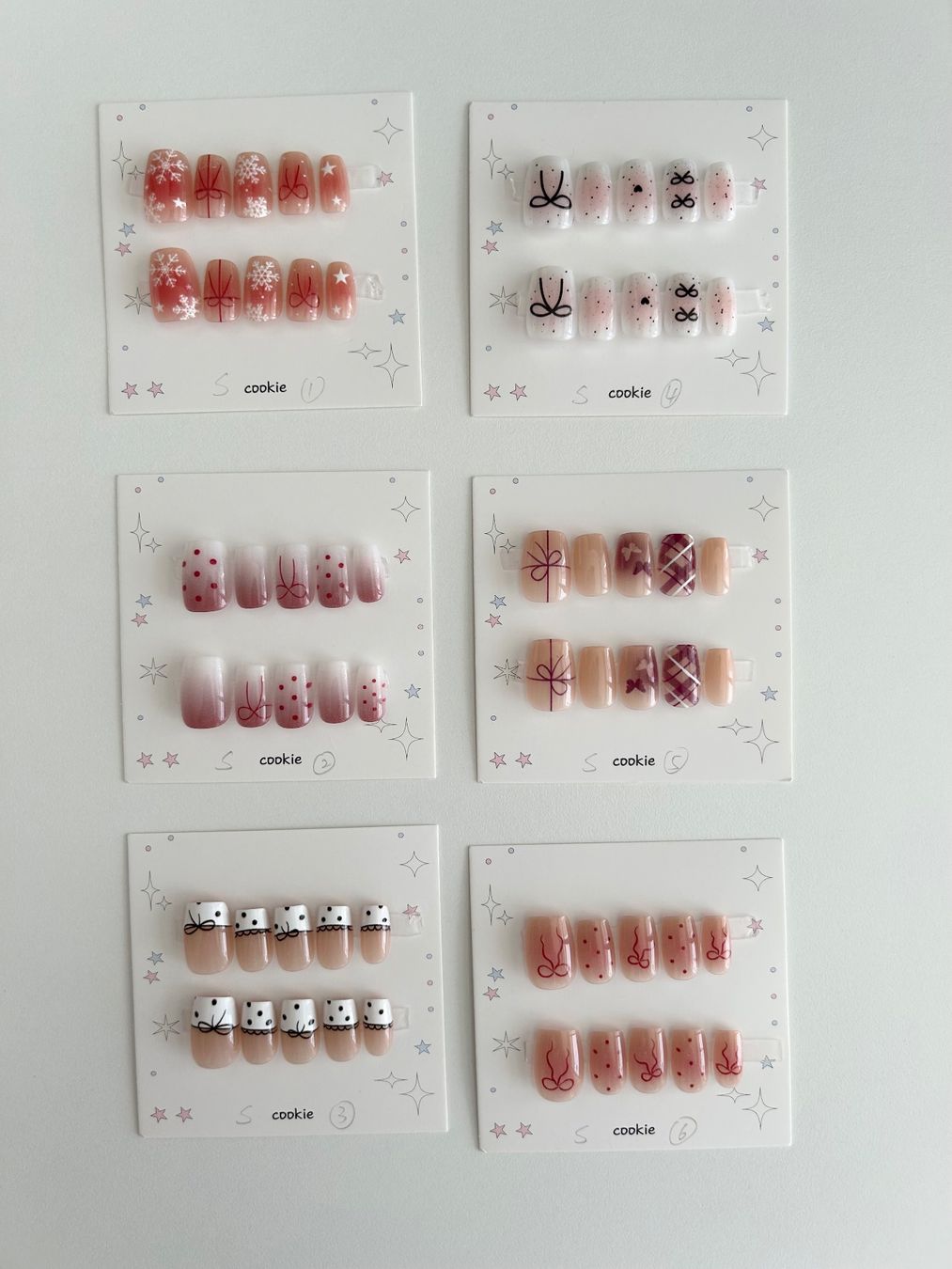 Unghie finte: Press-on nail  - New - short square - size S – Nuovo (secondo la descrizione) da Basel venduto da lau_982w 1
