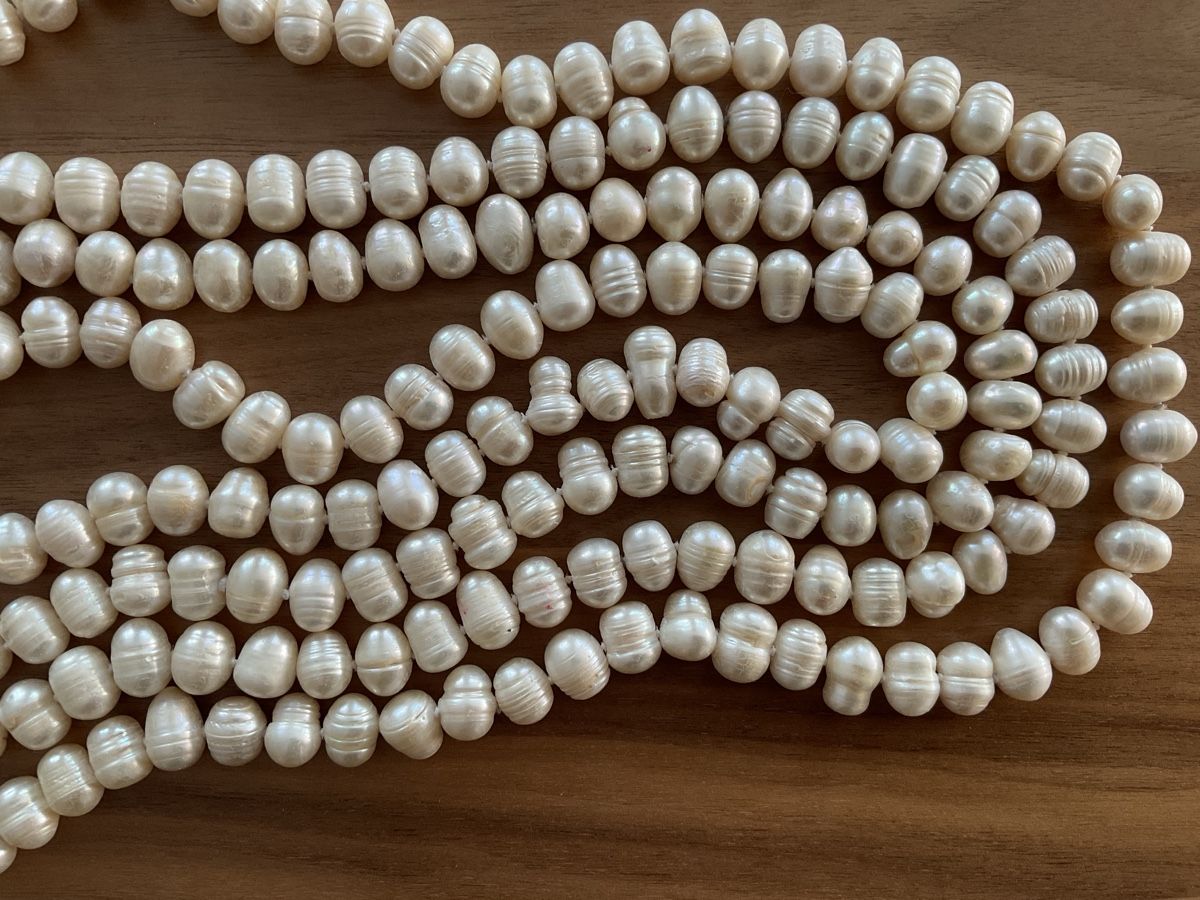 Perles (synthétiques): Perlenkette Länge 250cm – D'occasion à Bülach par Berimbau0 1
