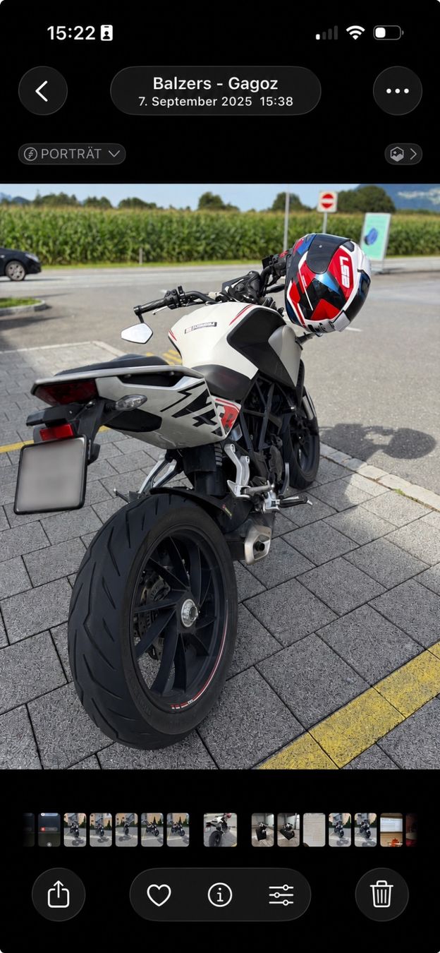 Strada: Kove Nk 125 r – Usato da Malans GR venduto da beathobi 1