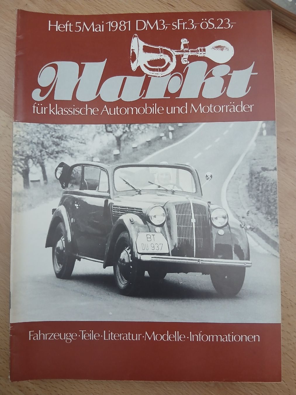 Zeitschriften & Magazine: Altes Markt vom 5/1981 – Gebraucht aus Safenwil von saavo