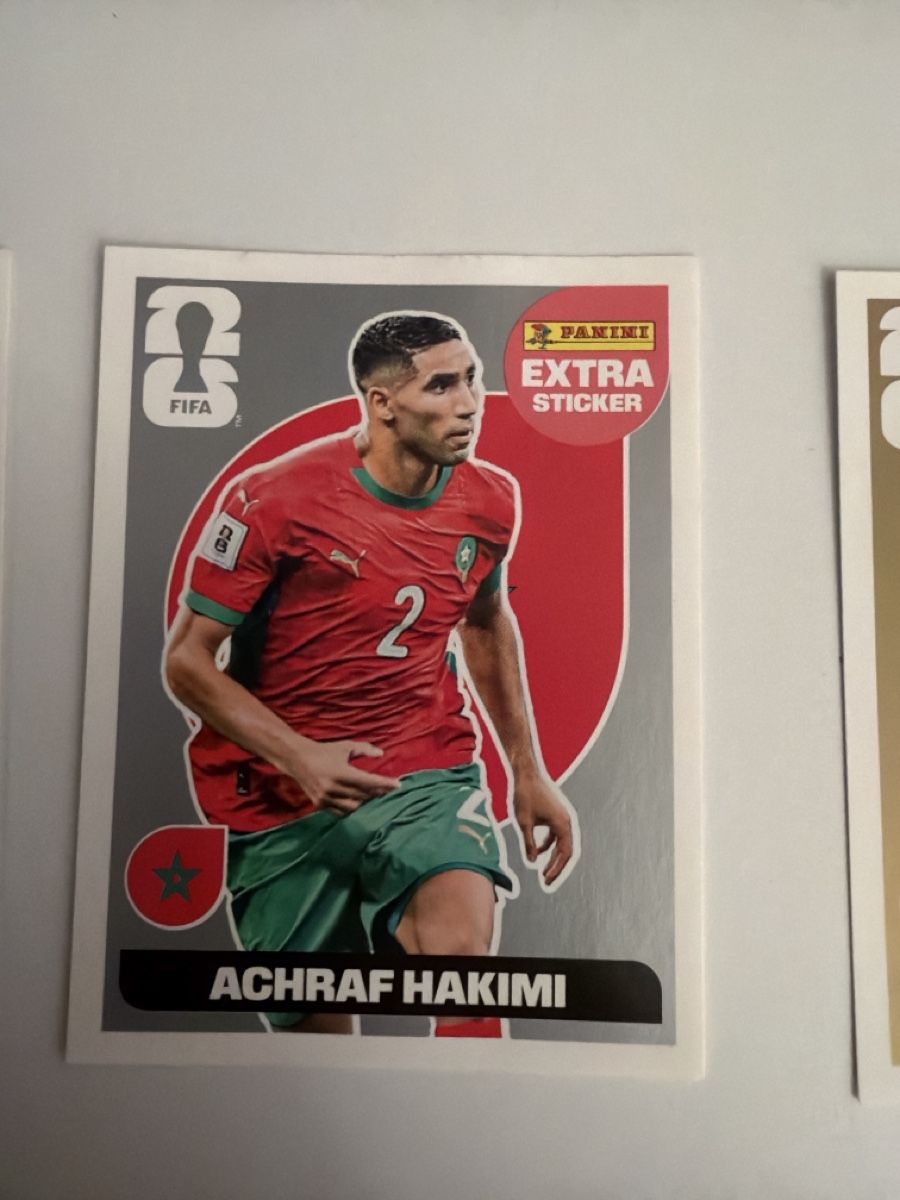 Panini Cartes à collectionner: Hakimi Extra Sticker Gold Silber lila  – Neuf (Voir description) à Bern par Prime_Sales 2