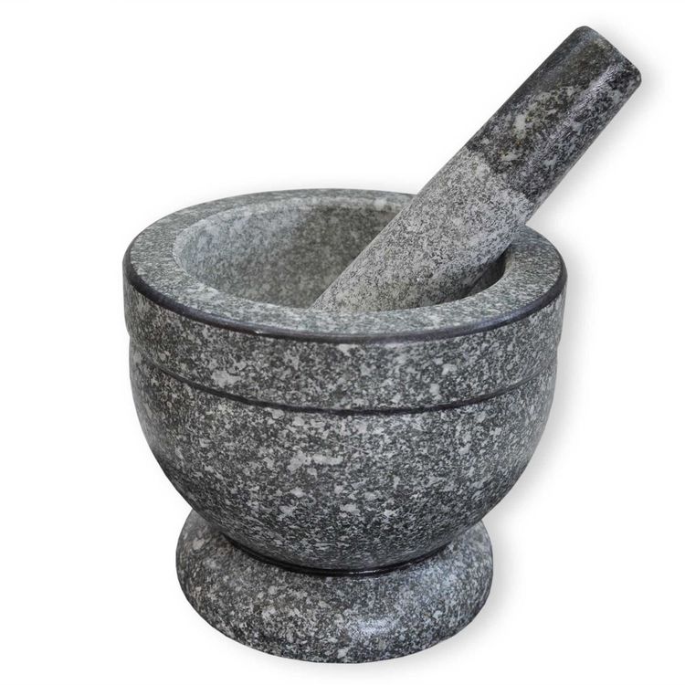 Mini mortier de cuisine et pilon en granit 10 cm - Cole&Mason