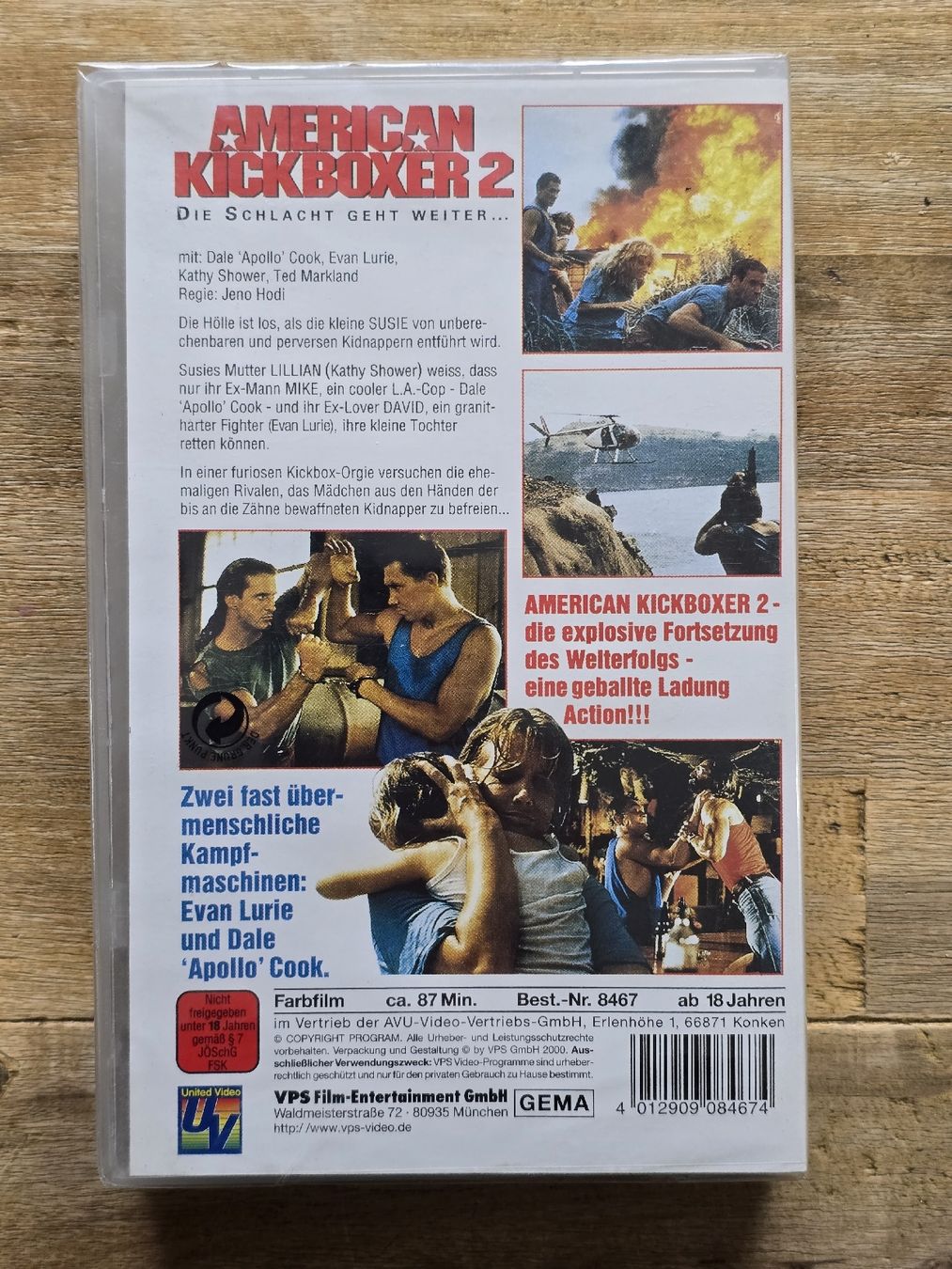 Tutti i VHS: American Kickboxer 2 - VHS - Neu - Sealed – Nuovo e nell'imballaggio originale da Güttingen venduto da Odhin 2