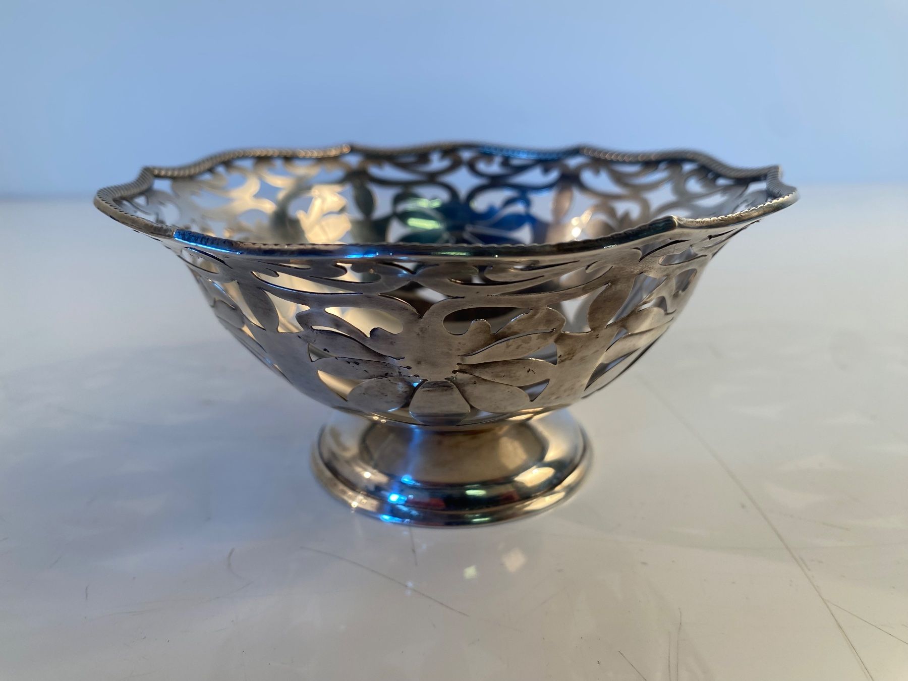 Ciotole: Silber Vintage Schälchen, Durchbrochen, 900 er – Usato da Ballwil venduto da ClassicGallery 7