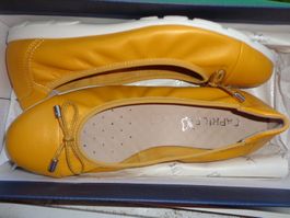 Leder Ballerina Caprice, Damen, Gr.37