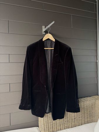 Tom Ford Shelton Velvet Blazer Evening Jacket