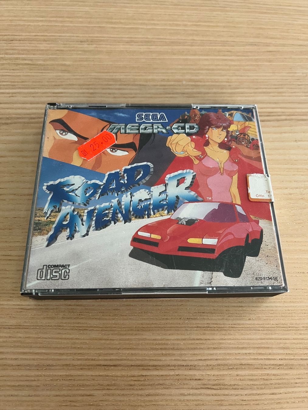 Sega Giochi: Road Avenger - Sega Mega CD – Usato da Männedorf venduto da Armando76