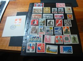 Lot Soldatenmarken 2. Weltkrieg, Schweiz */o