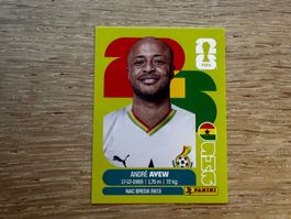Panini Fussballbild André Ayew gebraucht GHA 17