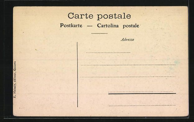 Cartoline postali: AK Genève, La Tour-de-l'Ile – Usato da Berlin venduto da bartko-reher 1