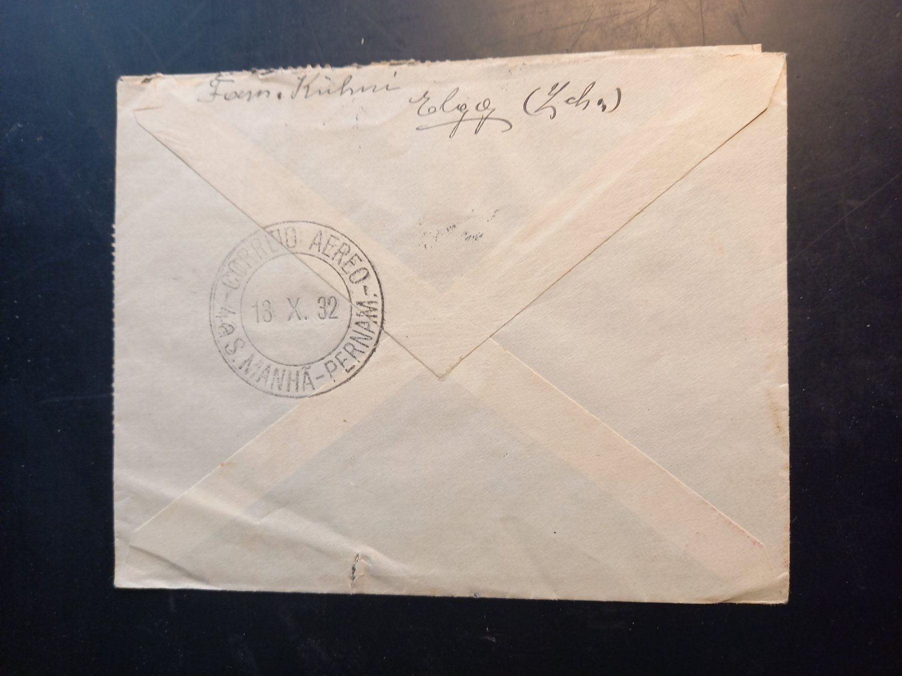 Alle Briefmarken: Luftschiff Graf Zeppelin, 8. Südamerikafahrt, 1932 – Gebraucht aus Herzogenbuchsee von Herkules9 1