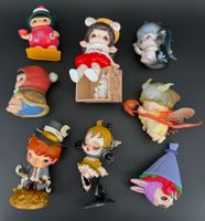 8 Figuren, Pop Mart, Hirono, Skullpanda, Labubu, Lot 9
