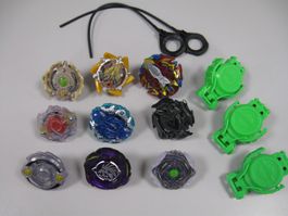9 x BEYBLADE Kreisel Launcher Sammlung Hasbro Tomy 2017