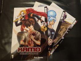 Kamo Manga, Band 1-3, von Ban Zarbo, Top Zustand!