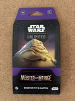 Star Wars Unlimited Meister der Intrige Booster OVP