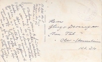 Cartoline postali: Militärflugzeuge " VAMPIRES " – Usato da Schlieren venduto da Rapaelli 1