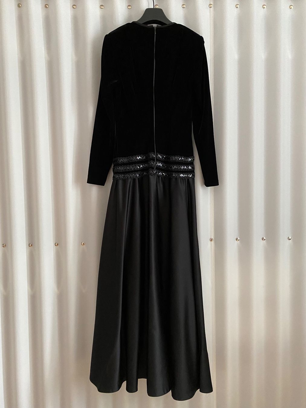 Kleider: Abendkleid, Samt/Satin, Grösse S/36, Vintage – Gebraucht aus Zürich von leo0105 3