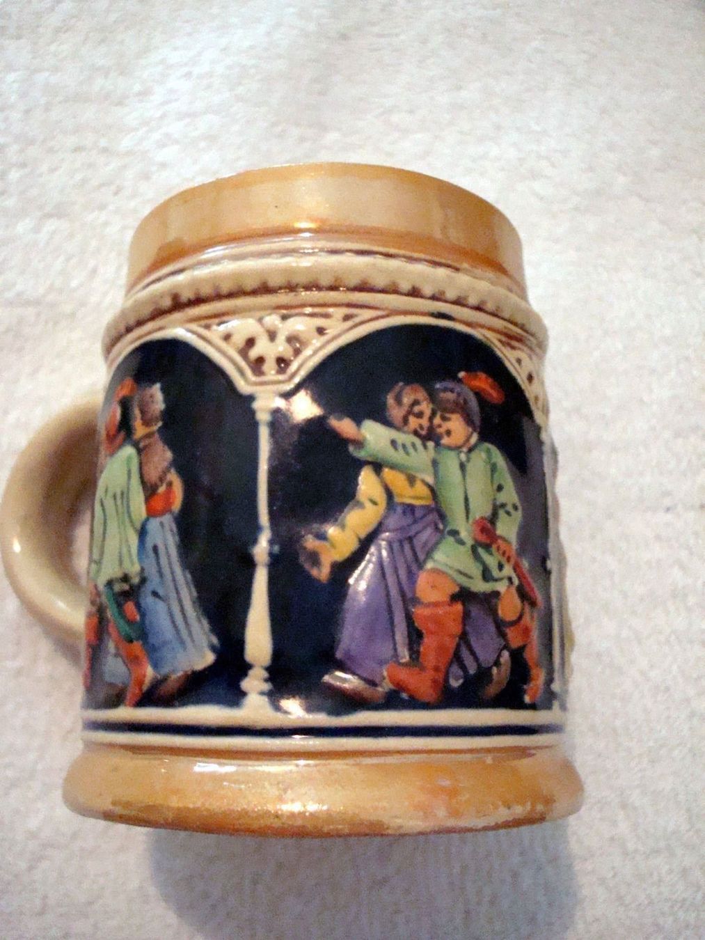 Verres: Keramik Humpen mit 5 Becher – Neuf (Voir description) à Ueberstorf par dinbau 3