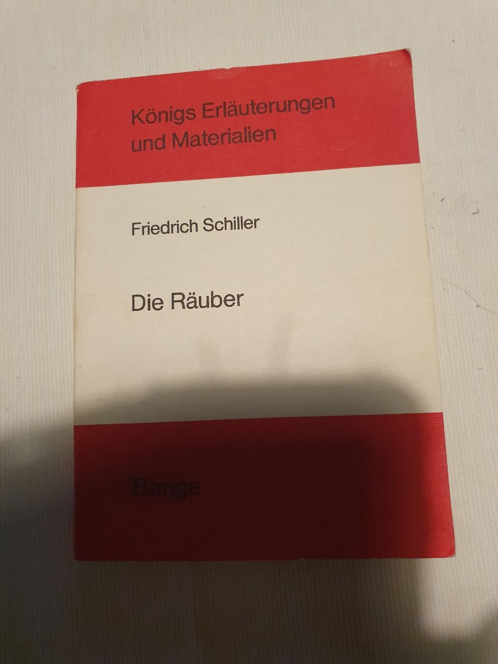 Libri: Die Räuber Königserläuterungen – Usato da Bern venduto da SwissBeautyQueen