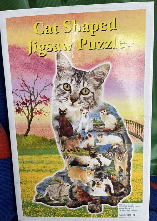 Coole 1000-Teile-Puzzle Mit Katzenmotiv – Perfekt Für Entspannte Abende Zu Hause