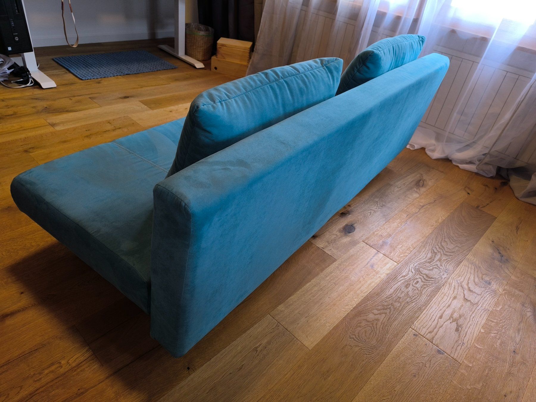 Divani: Bettsofa blau Alkantara – Usato da Altstätten SG venduto da alumnijon 3