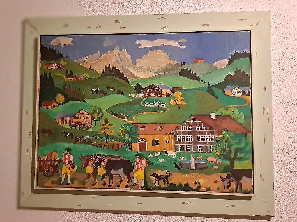 Dipinti: Appenzeller Bild Säntis – Usato da Unterlunkhofen venduto da cke_jy6f