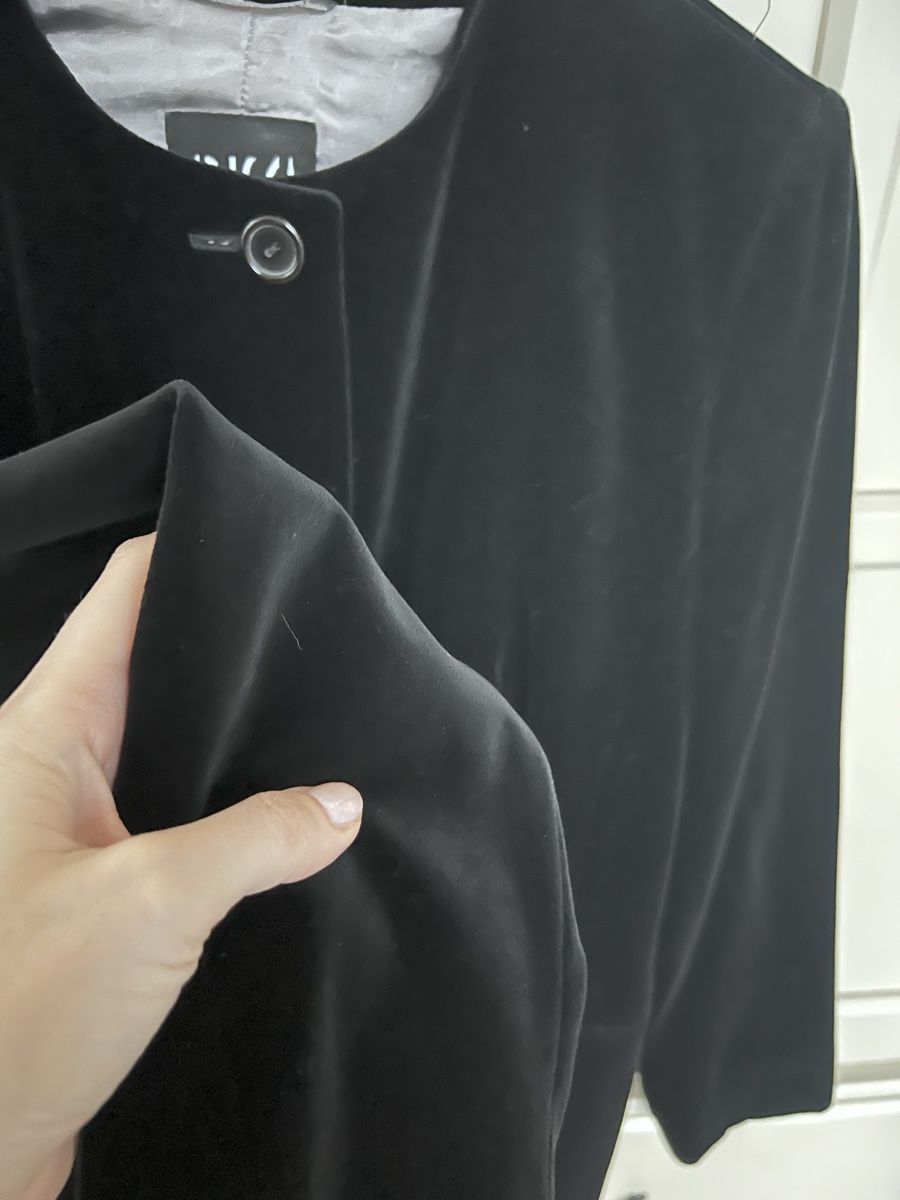 Completi & Tailleur: Longblazer aus Samt von Crisca, Gr 38 – Usato da Remigen venduto da lsp02 1