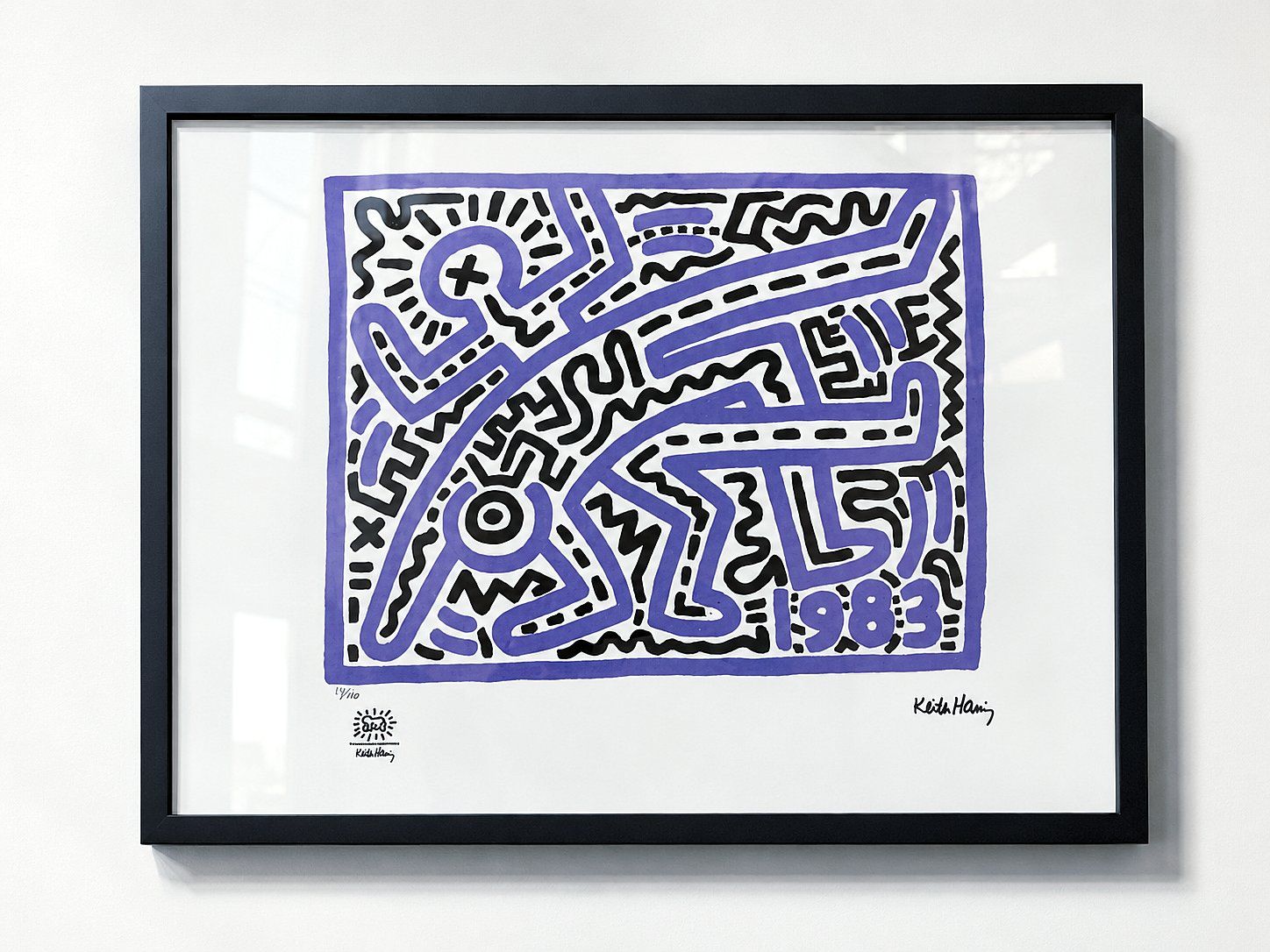 Grafica & Litografie: Artprint Keith Haring Foundation – Usato da Montreux venduto da LeVintage33