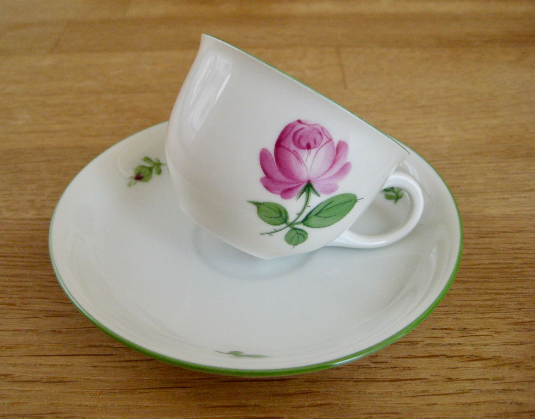 Tazze: Mocca Tasse Augarten Wien, Wiener Rose – Usato da Langendorf venduto da Happy11 1