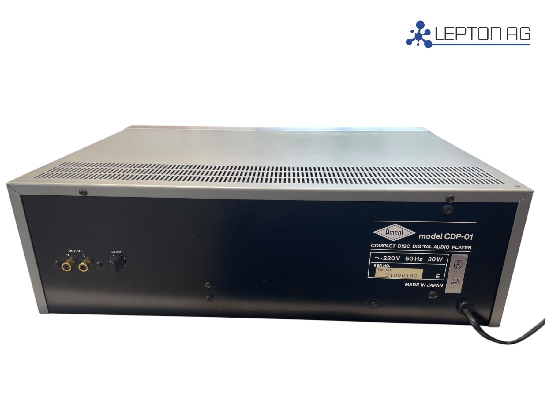 Lettore multimediale & Streamer: Amcol CDP-01 Compact Disc Digital Audio Player/ selten – Usato da Niederdorf venduto da LeptonAG 1