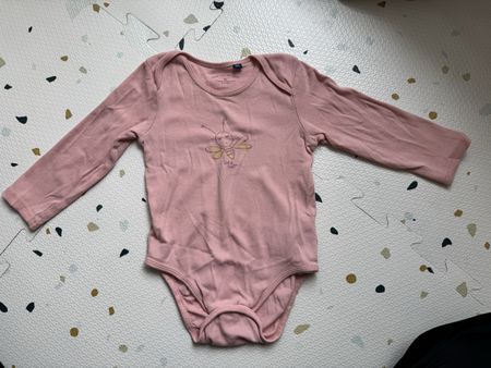 Tom Tailor Body Gr. 86 Rosa Langarm - Süsses Bienchen!
