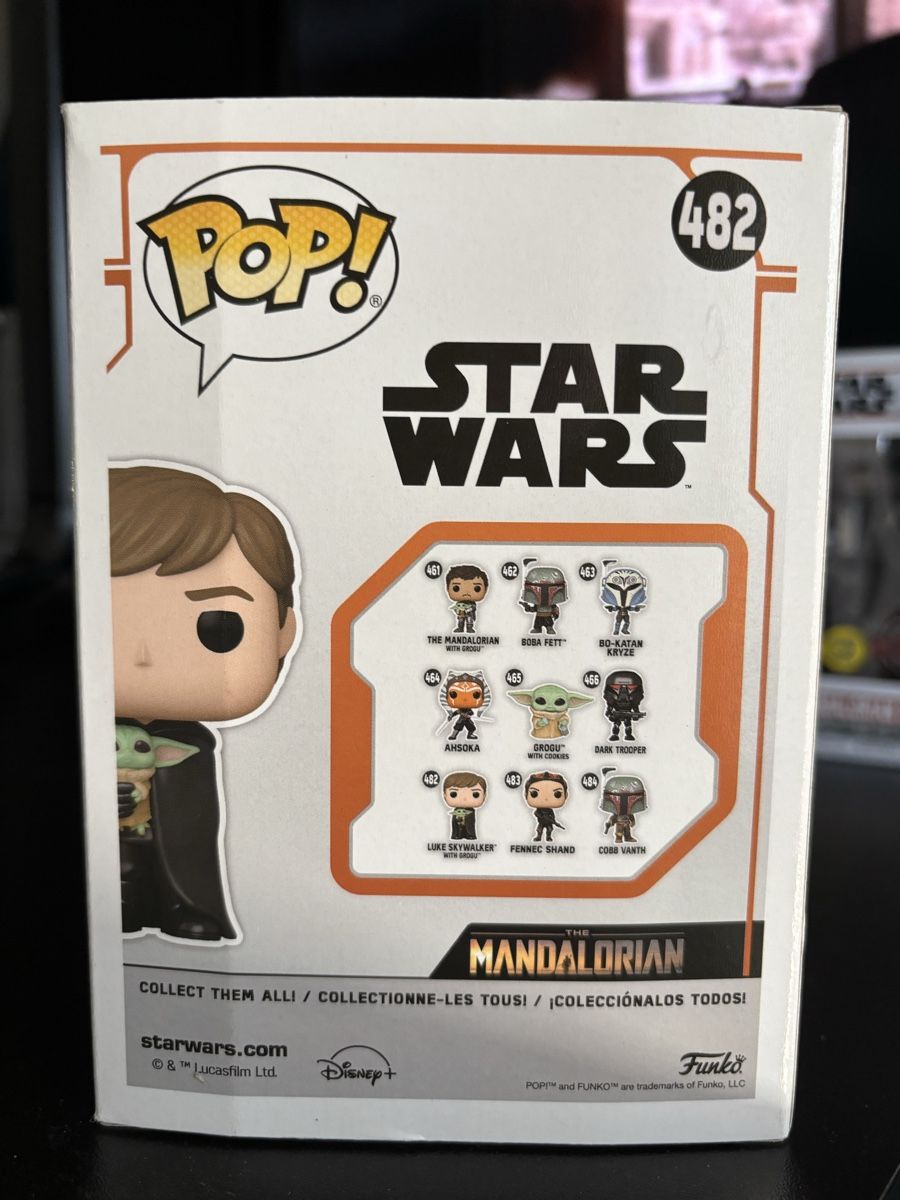 Funko Figuren: Funko Pop! Star Wars Luke Skywalker mit Grogu #482 – Neu (gemäss Beschreibung) aus Uitikon Waldegg von WEB-HEAD 1