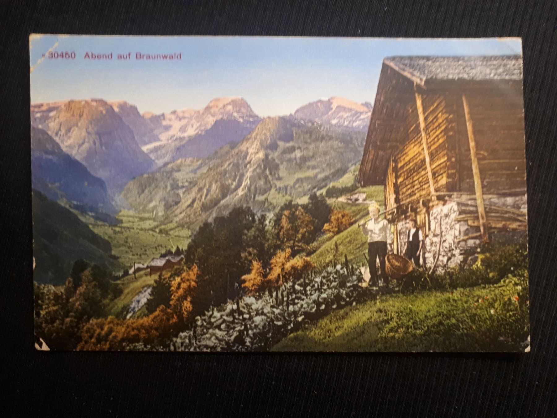 Cartoline postali: BRAUNWALD - ANIMIERT - EINIGE MANGEN – Usato da Ponto Valentino venduto da giorgia06