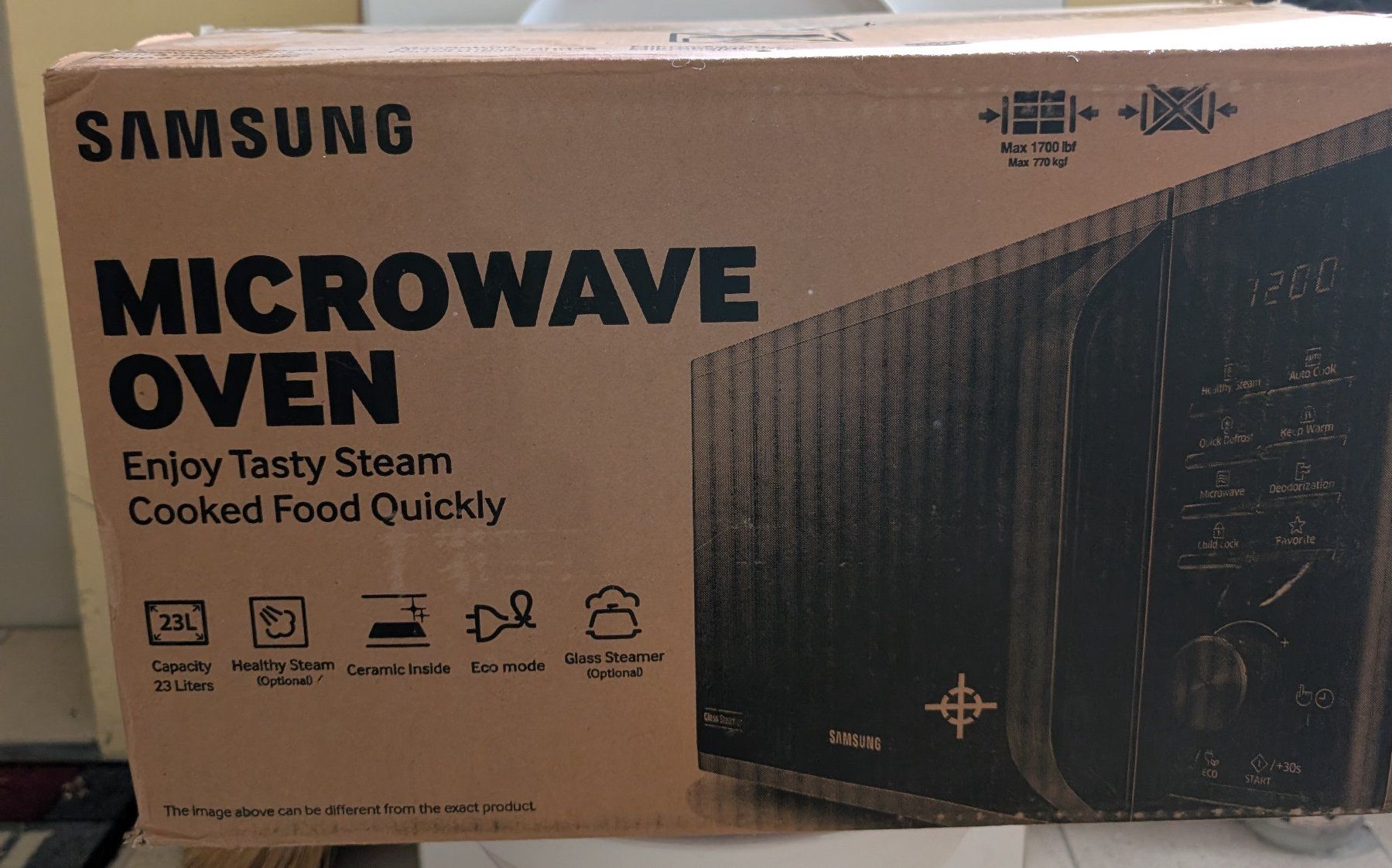 Elettrodomestici da cucina: Mikrowelle Samsung 23l – Nuovo e nell'imballaggio originale da Aesch BL venduto da sanborny 2